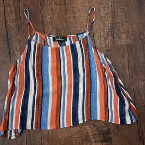 Lulus Flowy Open Back Tank Top